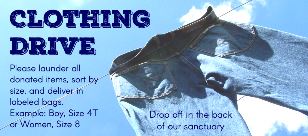 Clothing Drive